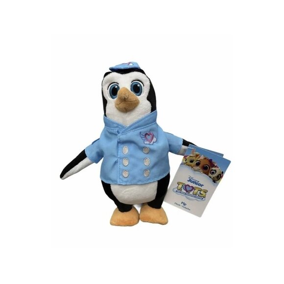 Disney Store Junior T.O.T.S. Plush Pip the Penguin 9" NWT - Picture 1 of 6